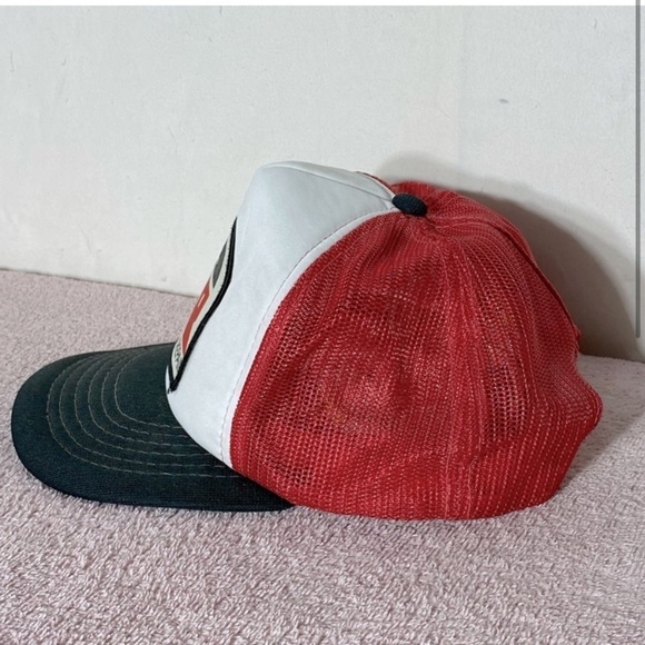 Vintage Instant Road Repair Mesh Back Snap Back Trucker Hat - Picture 2 of 9